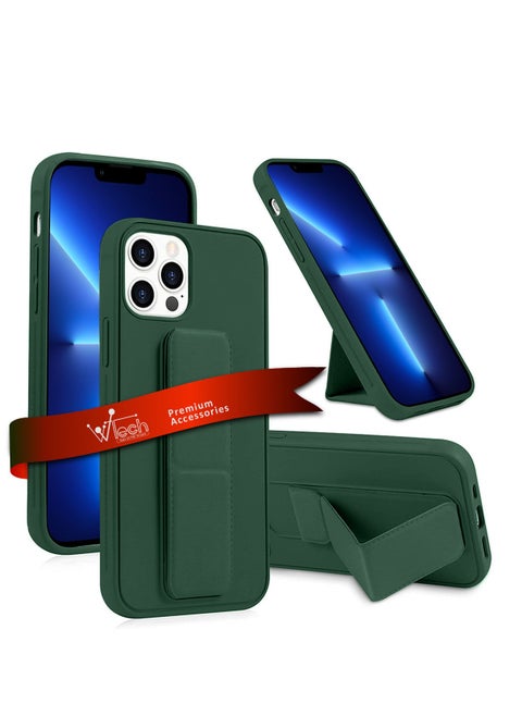 Hand Grip Case Cover For Apple IPhone 13 Pro Max Dark Green