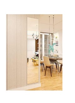 CityRiya-Long Full Length Wall Mirror, 4 Pack Paste Dormitory Vanity Makeup Mirror HD Frameless Stitching Wall-Mounted Mirrors for Bedroom Bathroom Dormitory, 22 * 22cm  - Image 2