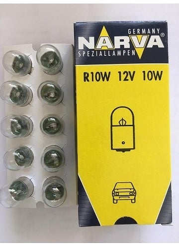 Narva - 12V 10W Signal/Stop Bulb 10 Pack - Image 1
