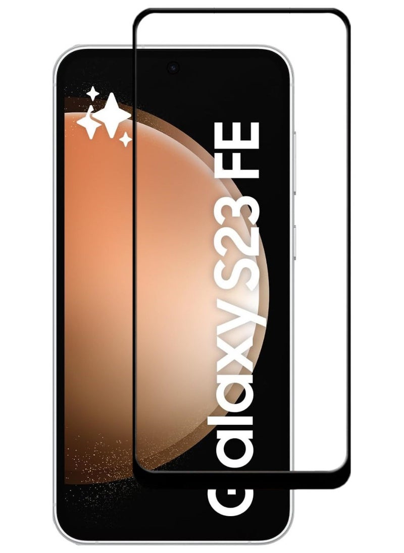 ACLIX Antistatic ESD Dustproof Premium Quality High Definition Tempered Glass Screen Protector Designed For Samsung Galaxy S23 FE - Image 1