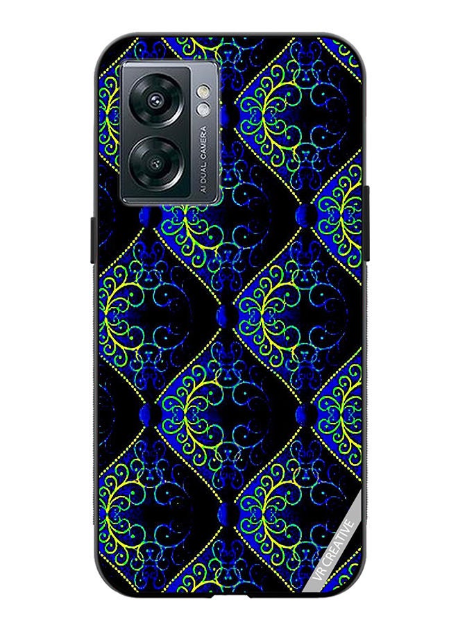 VR CREATIVE Protective Case Cover For OnePlus Nord N300 Fractal Abstract Design Multicolour - Image 1