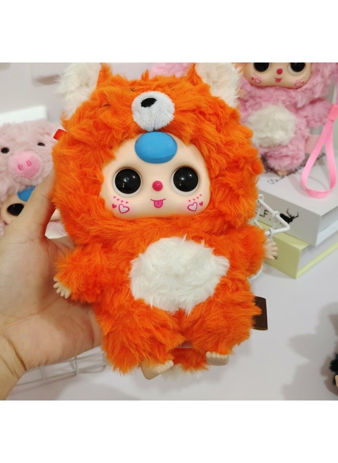 null - The Motherland Version Of Baby Three V3 Three-year-old Three-generation Plush Blind Box Trend Doll Gift Explosion-Specifications:Big Cute-Color:1 Blind Box - Image 1