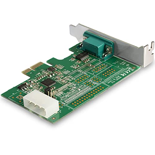 StarTech.com 1-port PCI Express RS232 Serial Adapter Card - PCIe RS232 Serial Host Controller Card - PCIe to Serial DB9 - 16950 UART - Low Profile Expansion Card - Windows & Linux , TAA (PEX1S953LP) - Image 4
