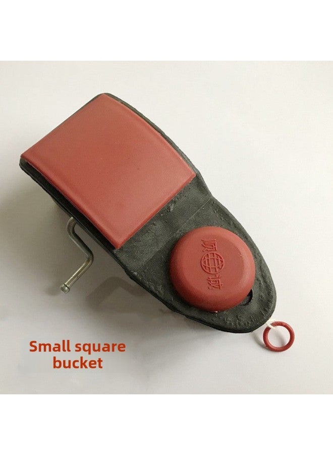 Taiji Ink Bucket Bamboo Ink Bucket Plastic Ink Bucket Dragon Pattern Ink Bucket Automatic Ink Bucket Woodworking Line Drawing Tool Portable-Model:Golden Dragon Ink Bucket 15m (card Package))  - Image 5