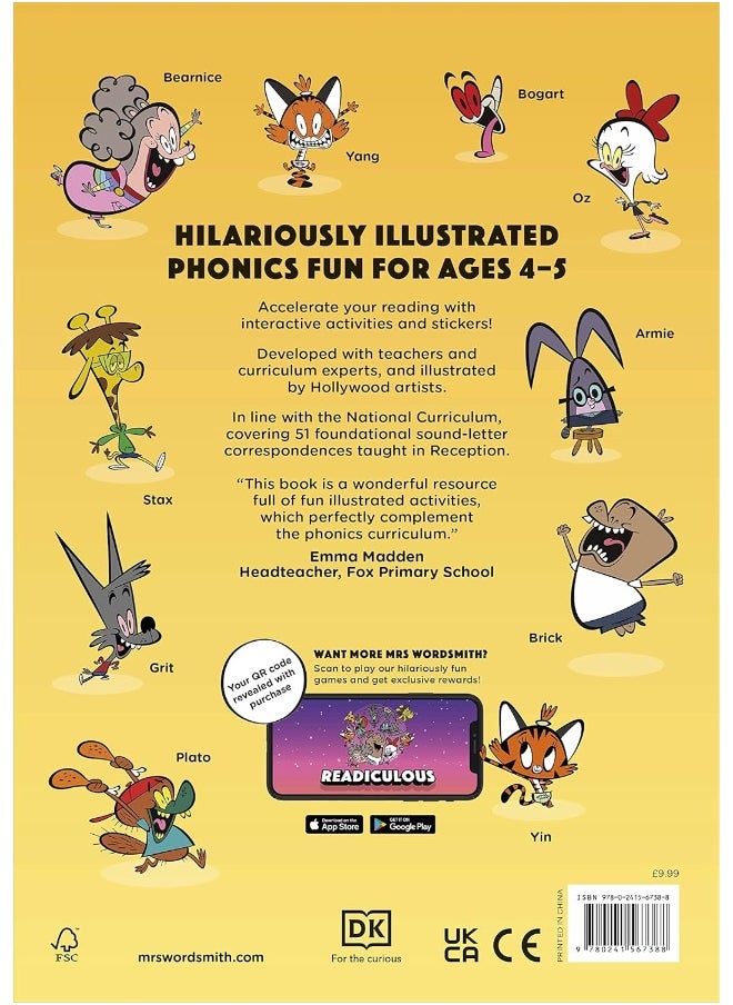 Mrs Wordsmith Get Reading With Phonics, Ages 4-5 (Early Years & Key Stage 1)  - Image 2