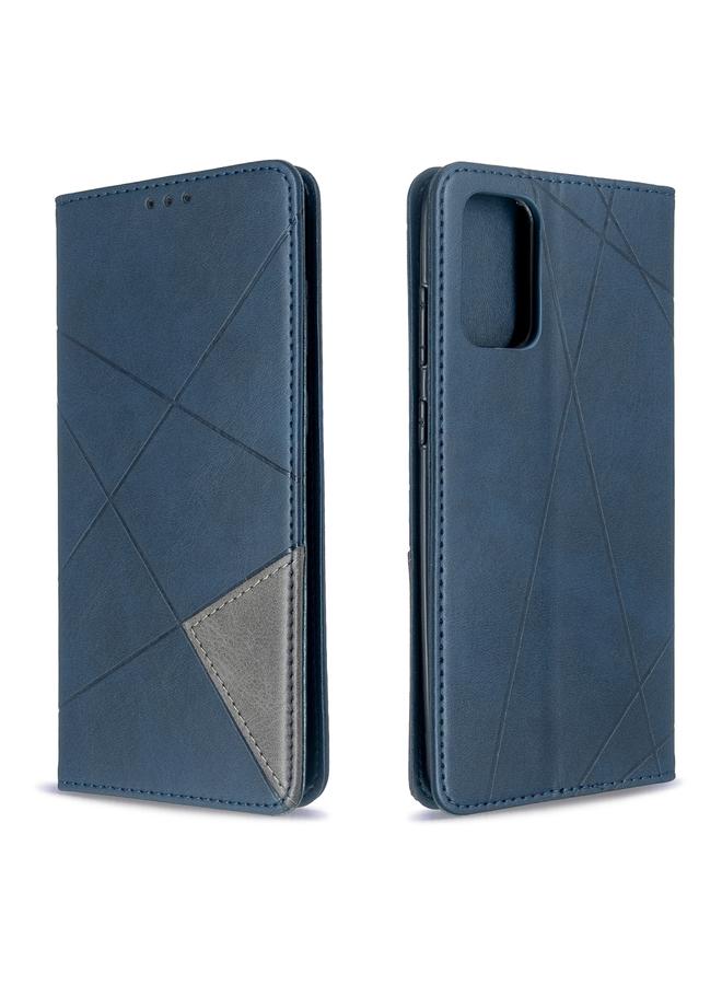 زبون جراب لهاتف Galaxy S20+ جراب جلدي مغناطيسي أفقي بتصميم معين مع حامل وفتحات للبطاقات - Image 1