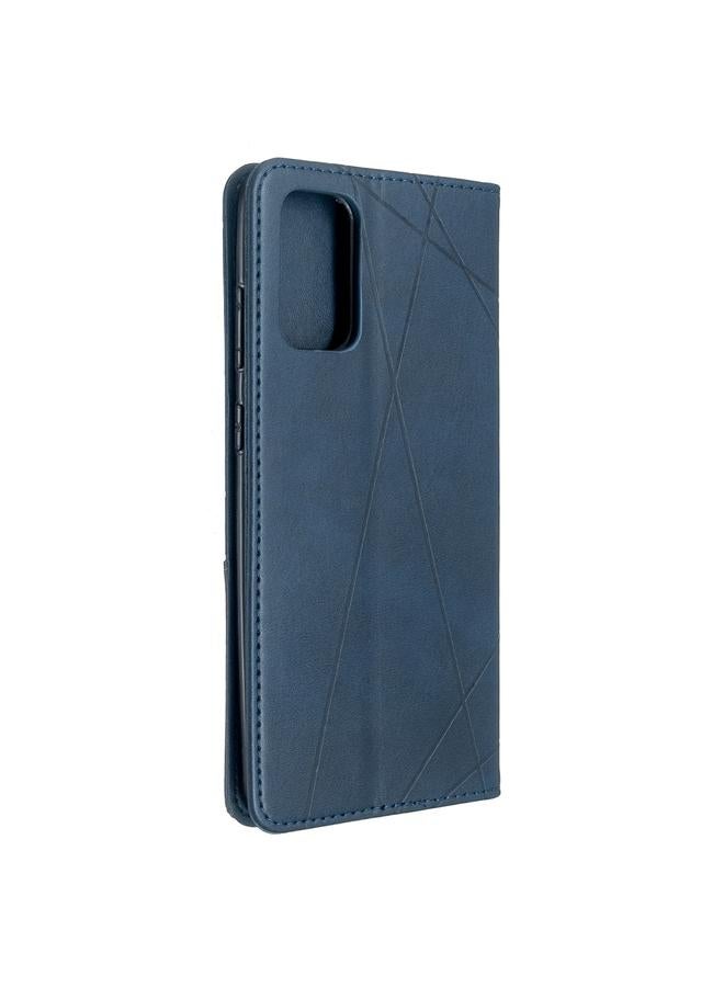 زبون جراب لهاتف Galaxy S20+ جراب جلدي مغناطيسي أفقي بتصميم معين مع حامل وفتحات للبطاقات - Image 3