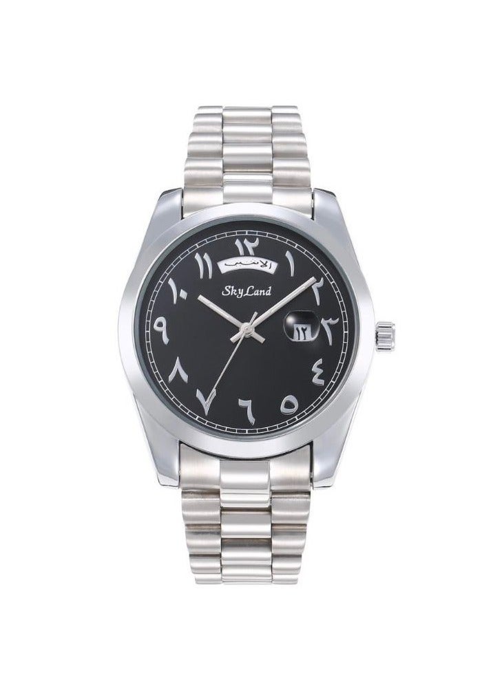 ساعة داي ديت رجالية بالأرقام العربية