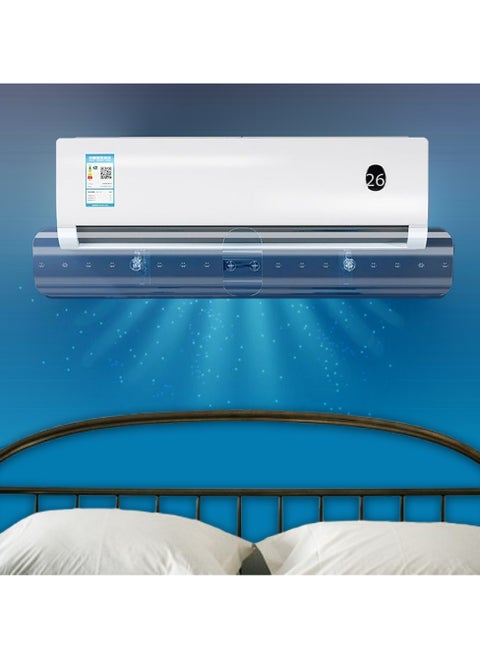 Air Conditioner Deflector for Split AC – Adjustable 56-102cm, No Drill Installation | Blocks Direct Cold Wind | Universal Fit for Home & Office