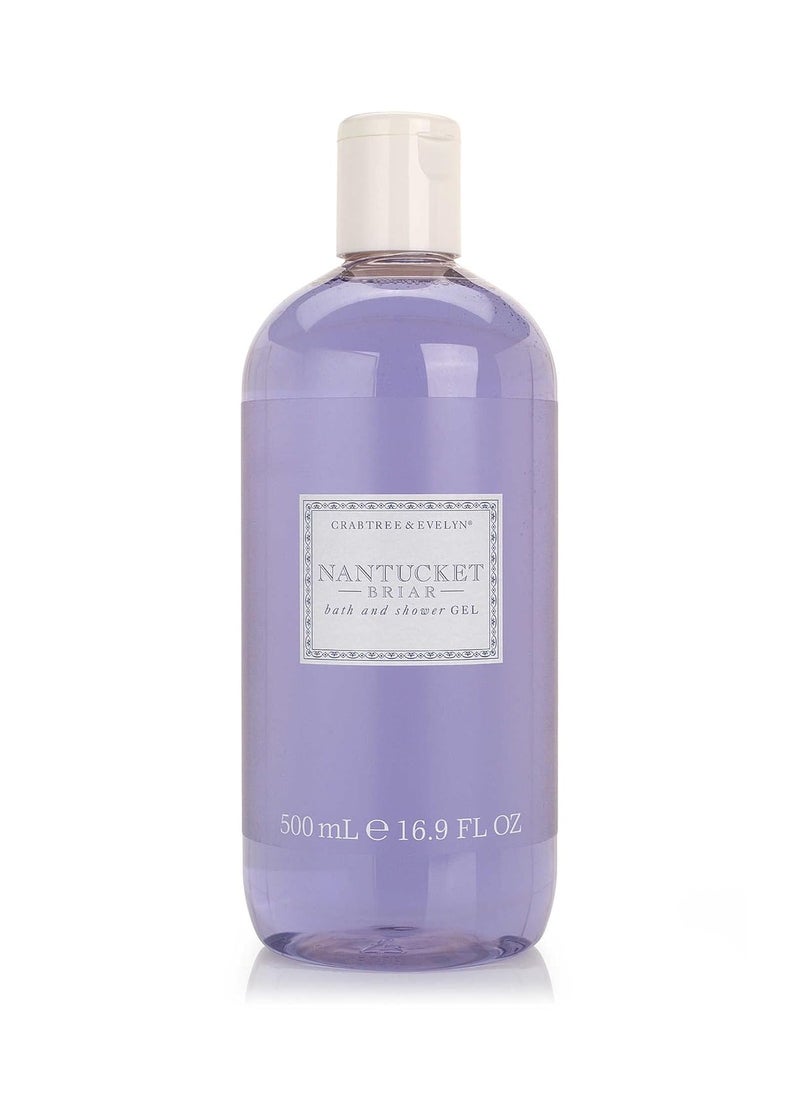 Crabtree & Evelyn Crabtree & Evelyn Bath and Shower Gel, Nantucket Briar, 16.9 Fl Oz 