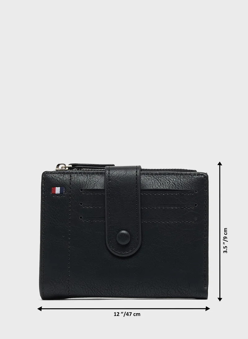 Robert Wood Genuine Leather Bi-Fold Wallet