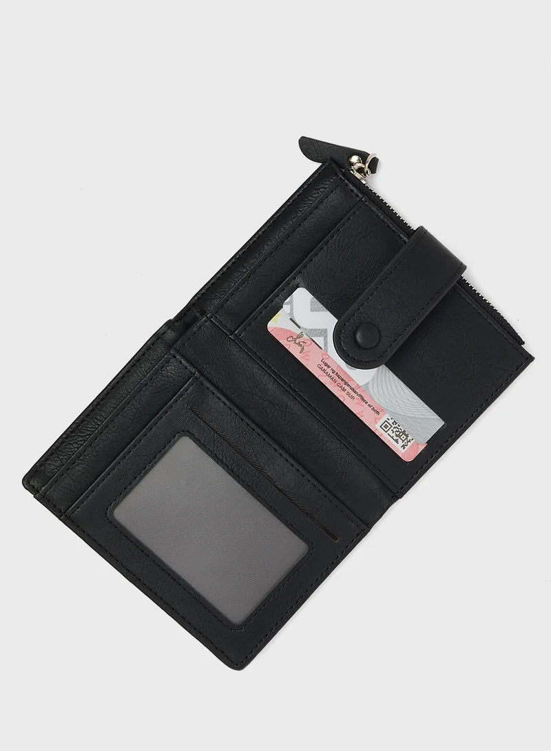 Robert Wood Genuine Leather Bi-Fold Wallet
