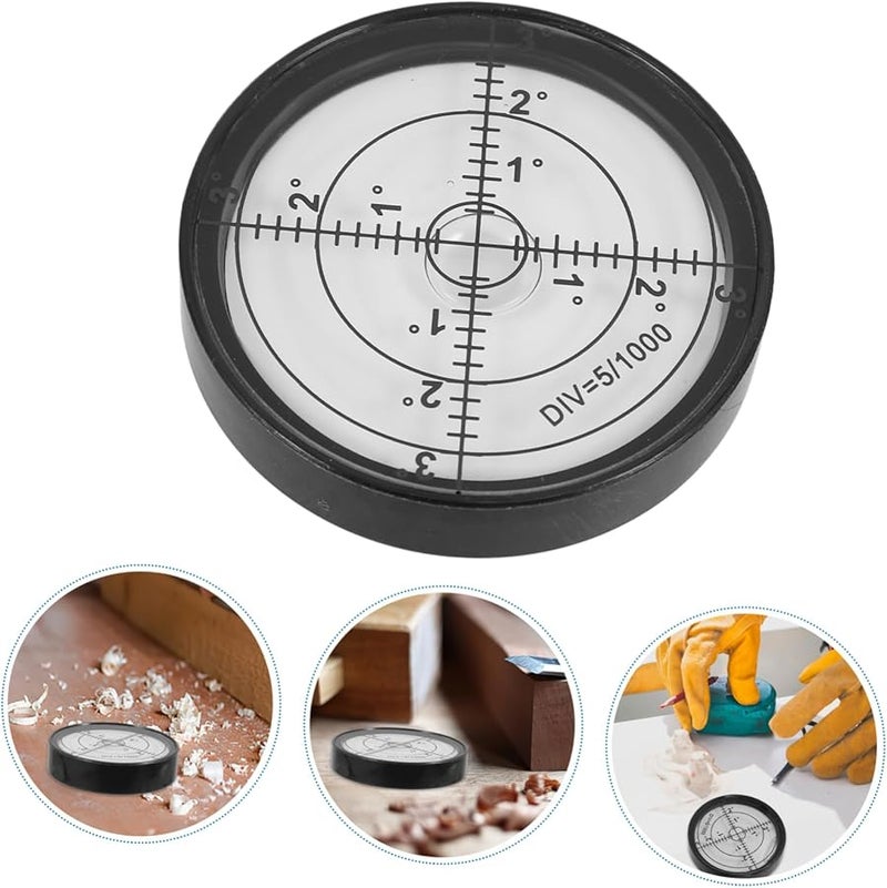 أداة مستوى فقاعة دقيقة صغيرة من الأكريليك مع مقياس لتجديد المنازل والبناء - Image 5