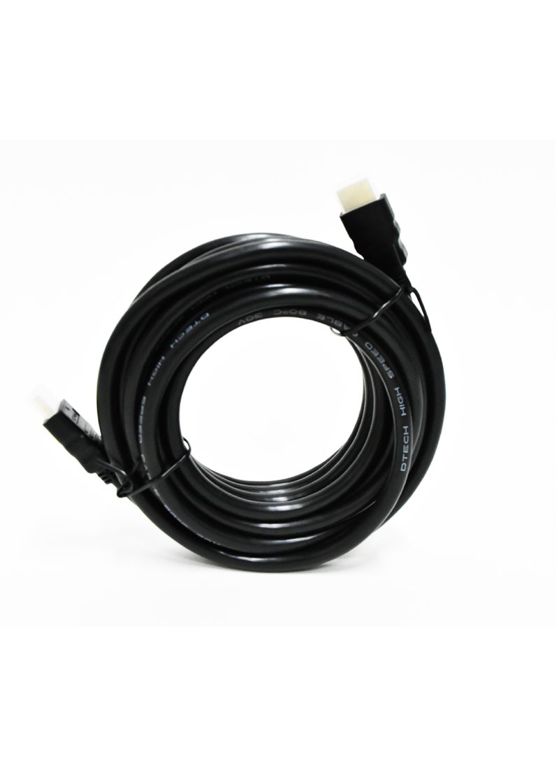 دي تك كابل HDMI 4K 3M HDMI 2.0 18Gbps عالي السرعة 4K@60Hz سلك فيديو Ultra HD 3D 4K مضفر متوافق مع MacBook Pro UHD TV Nintendo Switch Xbox Playstation PS5/4 PC Laptop  - Image 4