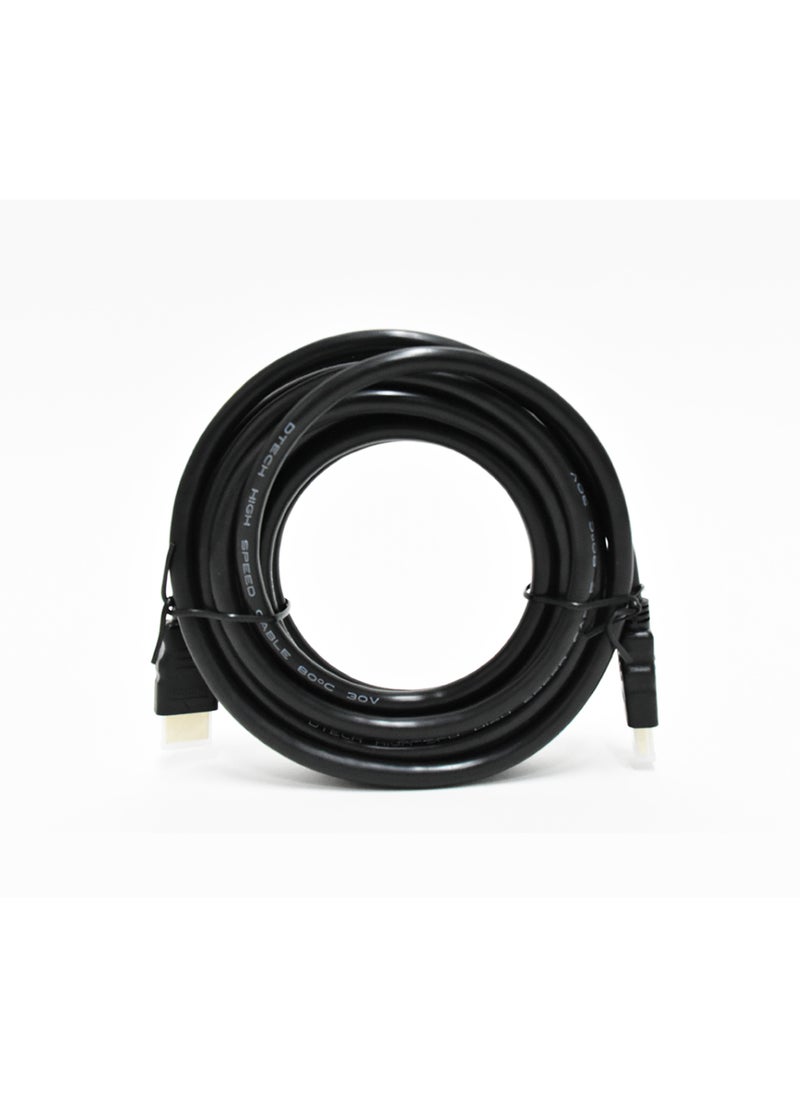 دي تك كابل HDMI 4K 3M HDMI 2.0 18Gbps عالي السرعة 4K@60Hz سلك فيديو Ultra HD 3D 4K مضفر متوافق مع MacBook Pro UHD TV Nintendo Switch Xbox Playstation PS5/4 PC Laptop  - Image 2