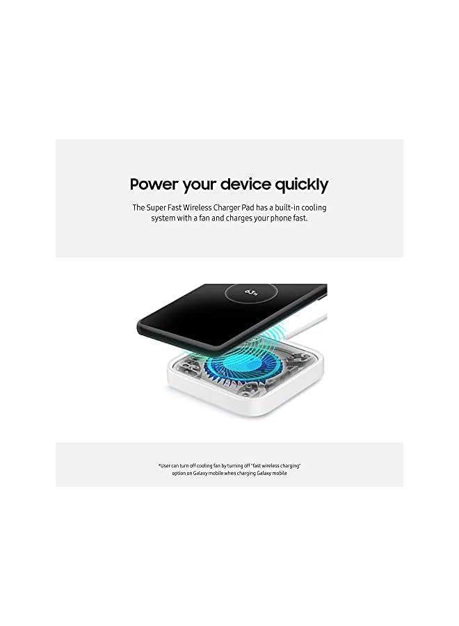 PROMASS شاحن لاسلكي 15 واط مفرد، لوحة شحن فائقة السرعة بدون أسلاك للهواتف والأجهزة جالاكسي، كابل USB C متضمن، 2022، النسخة الأمريكية، أسود - Image 4