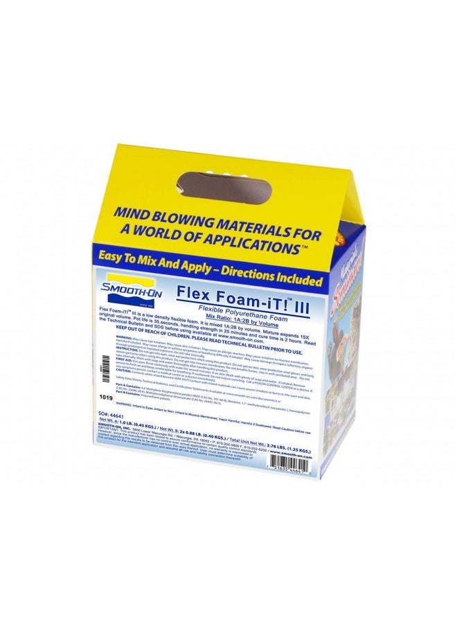 Smooth-On Flexfoam-It! Iii - Flexible Polyurethane Foam - Pint Unit 