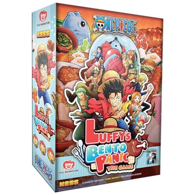 Kess One Piece: Luffys Bento Panic Game for Players Ages 10 & Up, Playtime 30 Mins, Anime, Quick to Learn, Feasting Fun: Lunch is Served, with a Side of Panic - Image 4