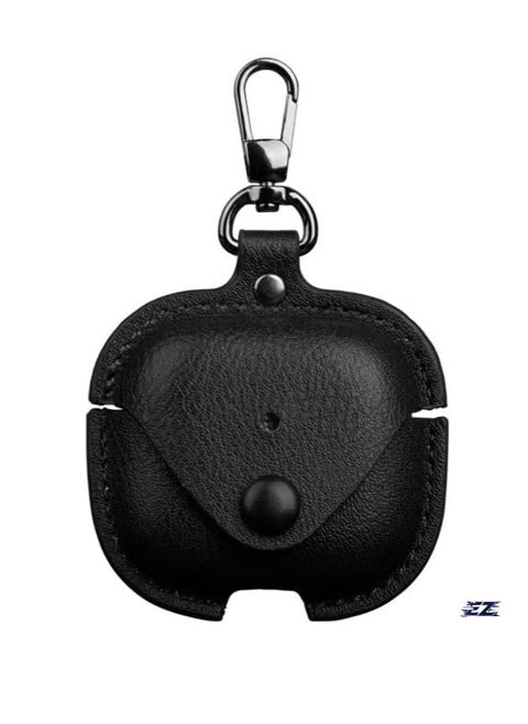 Case Compatible with AirPods 4 2024 – PU Leather with Keyring Included, Anti-Scratch Protective Case Cover for AirPods 4 2024