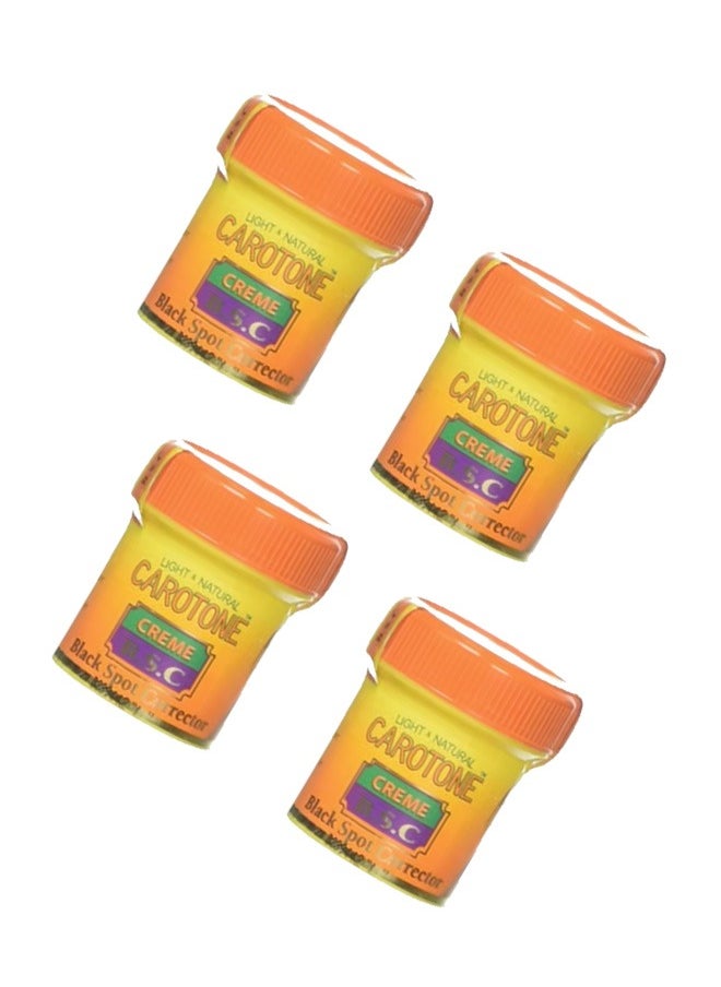 Carotone 4  Pieces Black Spot Corrector Creme 4 X 30 ml  - Image 4