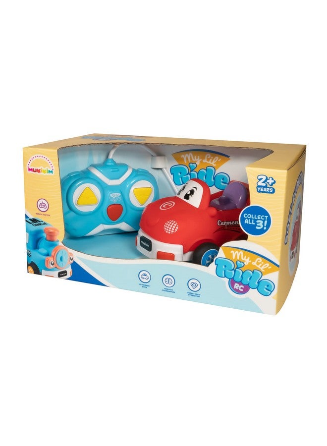 MukikiM My Little Ride Carmen The Car. Your Child'S First Remote Control Car. Safe & Durable For Ages 2+ Toddlers/Young Kids. Cartoon Rc Car With Soft Shell & Crashresistant Design… - Image 5