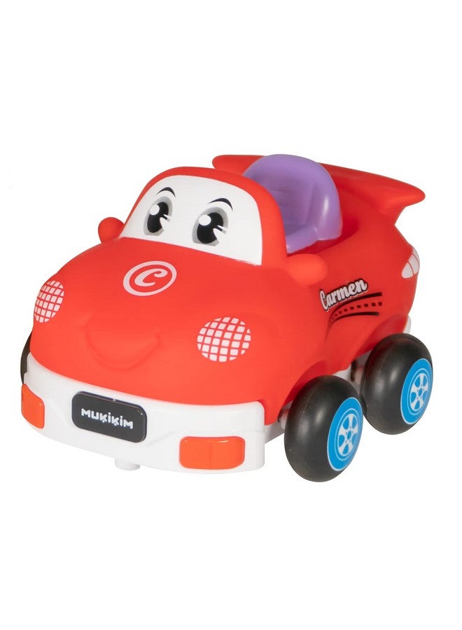 MukikiM My Little Ride Carmen The Car. Your Child'S First Remote Control Car. Safe & Durable For Ages 2+ Toddlers/Young Kids. Cartoon Rc Car With Soft Shell & Crashresistant Design… - Image 2