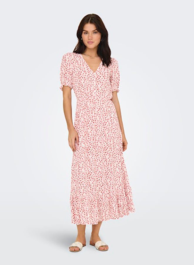 ONLY Onlchianti S/S Long Dress Wvn Noos - Image 5