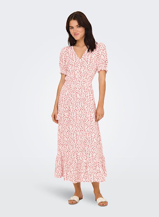 ONLY Onlchianti S/S Long Dress Wvn Noos - Image 3