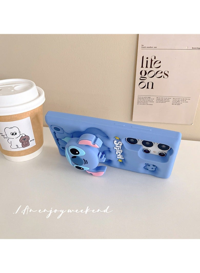 general Cartoon Phone Case for Samsung Galaxy S24 Ultra 6.8", Stylish and Cute 3D Cute Kawaii Soft Silicone Animal Protection Gel Vibrating Gel Back Case for Kids Female Girls Boys - Image 2