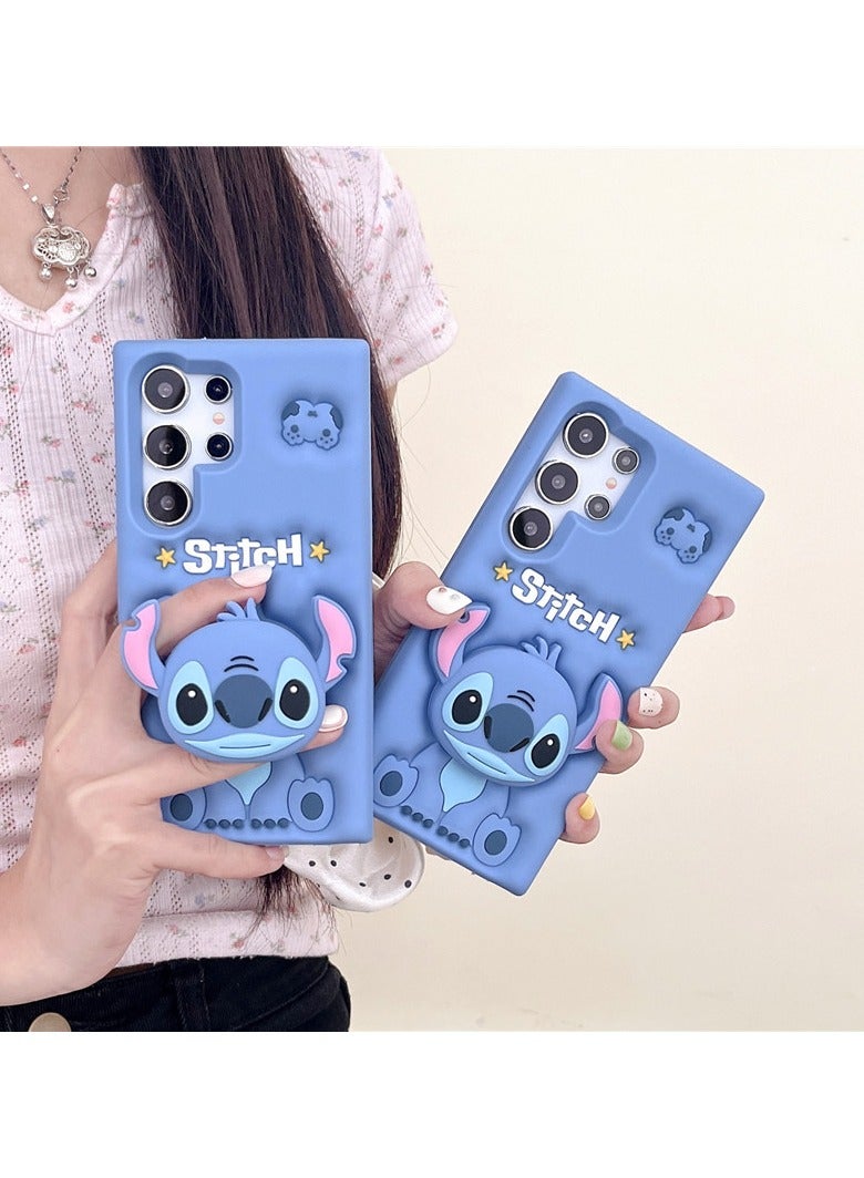 general Cartoon Phone Case for Samsung Galaxy S24 Ultra 6.8", Stylish and Cute 3D Cute Kawaii Soft Silicone Animal Protection Gel Vibrating Gel Back Case for Kids Female Girls Boys - Image 5