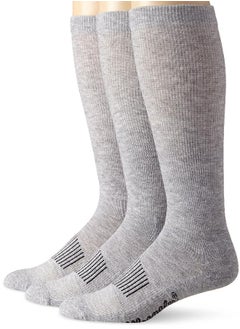 Wrangler Wrangler Men's Western Boot Socks (Pack of 3),Grey,Sock Size:X-Large(12-15)/Shoe Size: 12-16  - Image 2