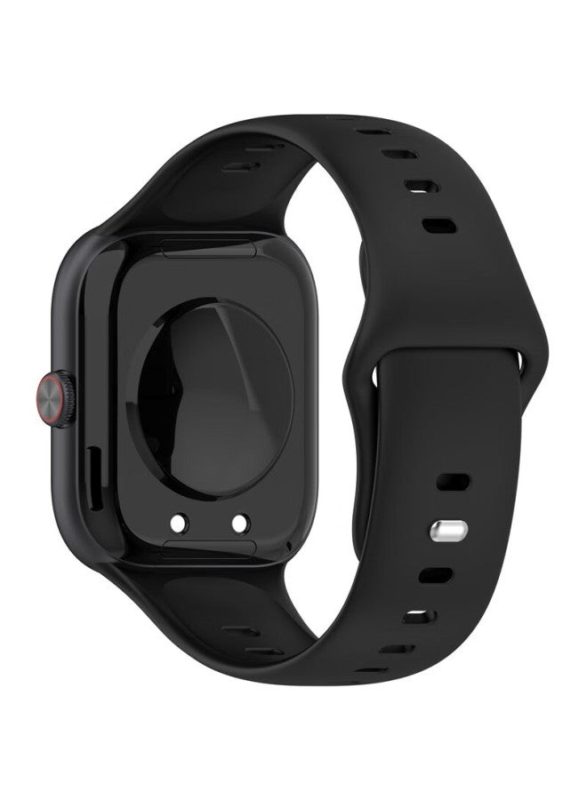 Kmaxai Silicone Strap For Vivo Watch Gt 2 Iqoo Gt 2 Dopamine Sports Watch Band Women's Colorful Fresh Replacement Black - Image 2