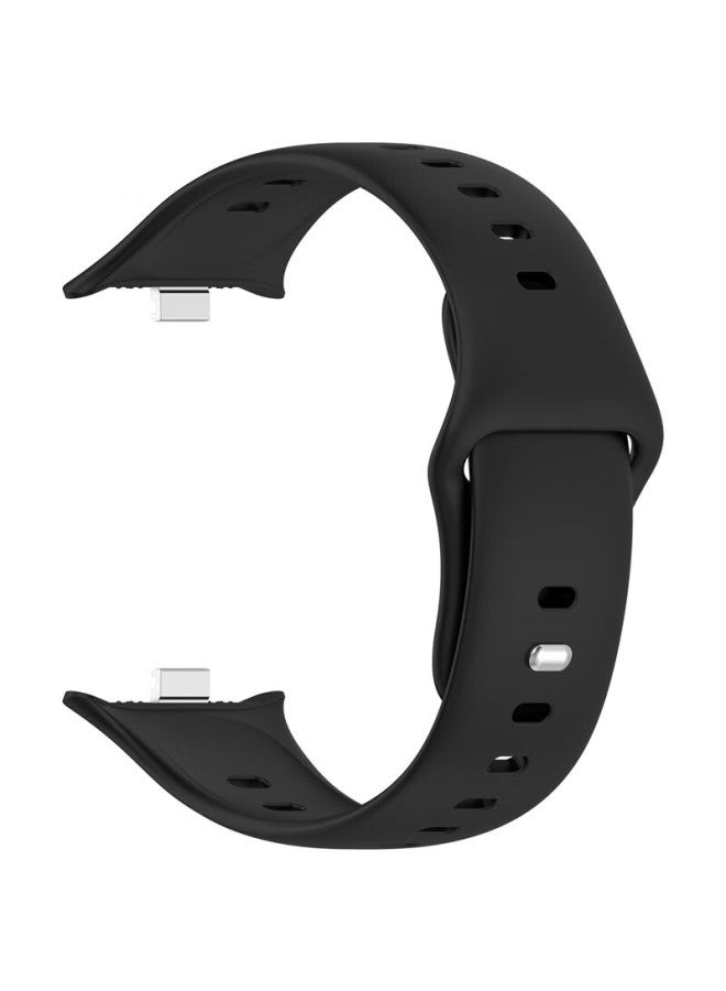 Kmaxai Silicone Strap For Vivo Watch Gt 2 Iqoo Gt 2 Dopamine Sports Watch Band Women's Colorful Fresh Replacement Black - Image 3