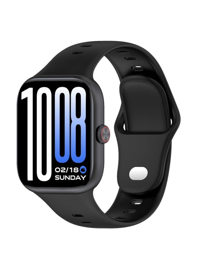Kmaxai Silicone Strap For Vivo Watch Gt 2 Iqoo Gt 2 Dopamine Sports Watch Band Women's Colorful Fresh Replacement Black - Image 5