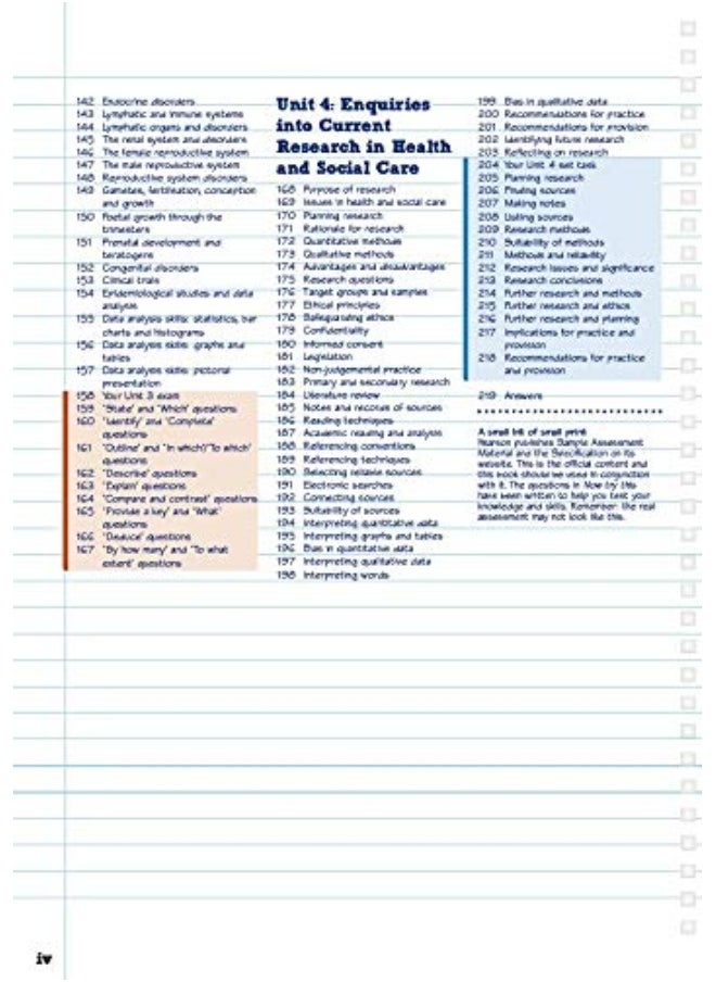 Pearson REVISE BTEC National Health and Social Care Revision Guide inc online edition - 2023 and 2024 exams and assessments  - Image 3
