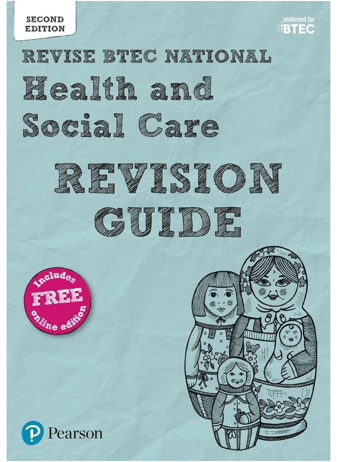 Pearson REVISE BTEC National Health and Social Care Revision Guide inc online edition - 2023 and 2024 exams and assessments  - Image 1