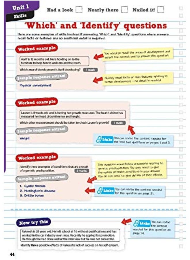 Pearson REVISE BTEC National Health and Social Care Revision Guide inc online edition - 2023 and 2024 exams and assessments  - Image 5