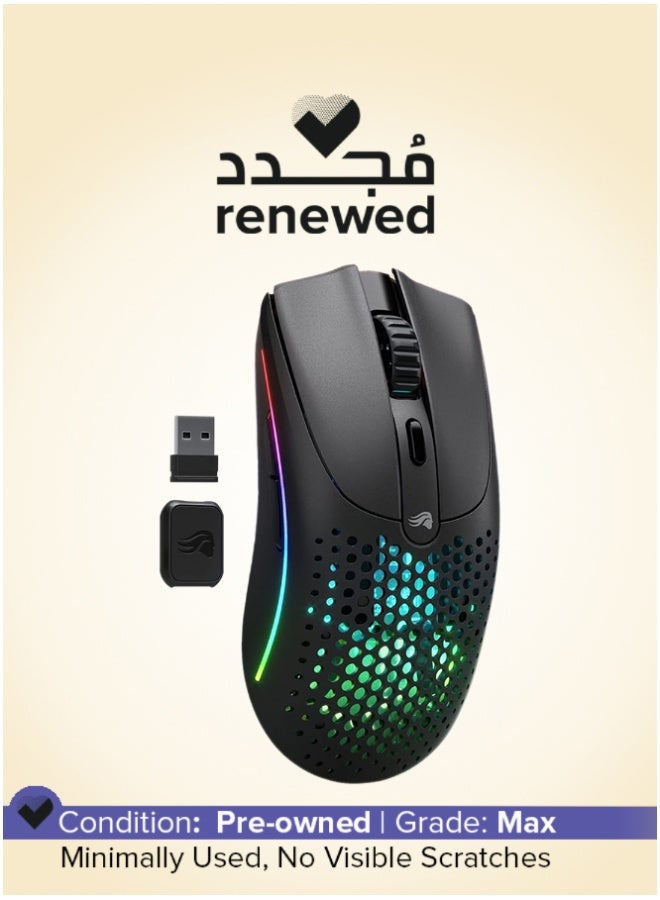 جلوريوس ماوس الألعاب اللاسلكي RGB موديل O 2 المجدد - Image 1