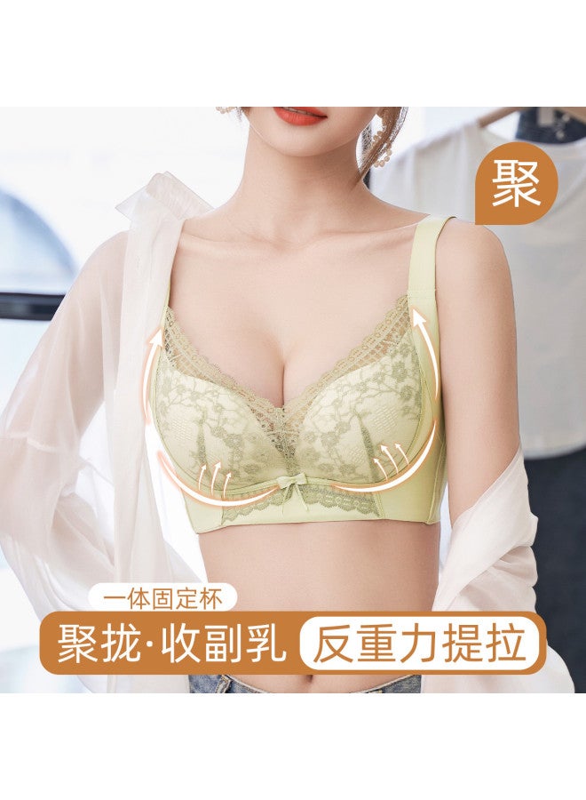 Fenton Thin Cup & Breathableanti-sagging Plus Size Bra With Mesh Cups & Anti-peek Design - Image 3