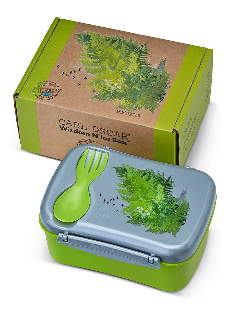 Carl Oscar Wisdom N'ice Box™, Lunch box with cooling pack - Nature