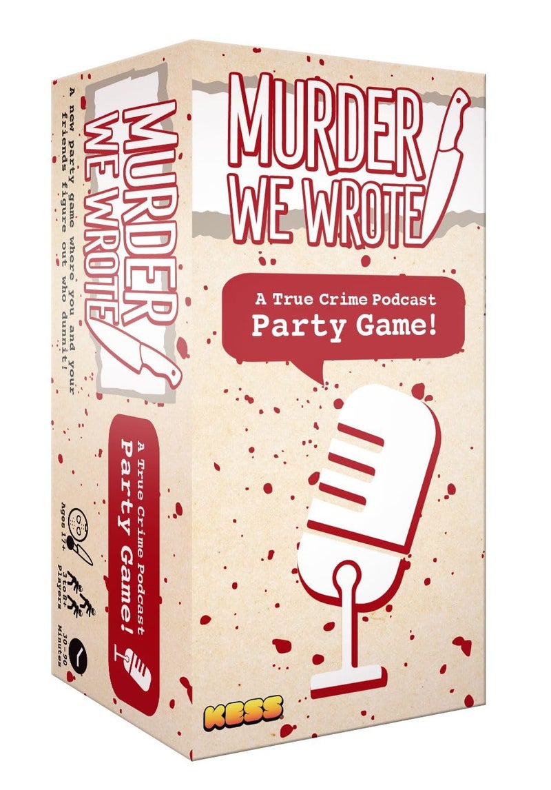 KESS Murder We Wrote Murder Mystery Party Game for Adults Teens 38 Players Ages 14 Card Game Based on True Crime Podcasts Playtime 3090 Mins - Image 3