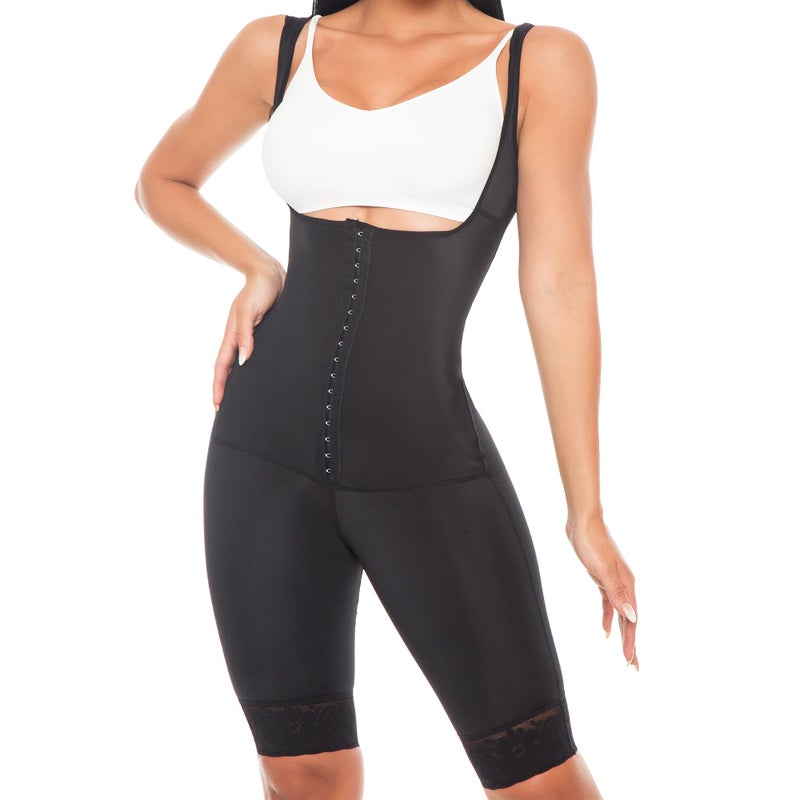Lipo Express Stage 1 Post Surgery Colombian Faja Compression Garment for recovery after BBL Lipo360 Tummytucks Faja moldeadora reductora Large - Image 2