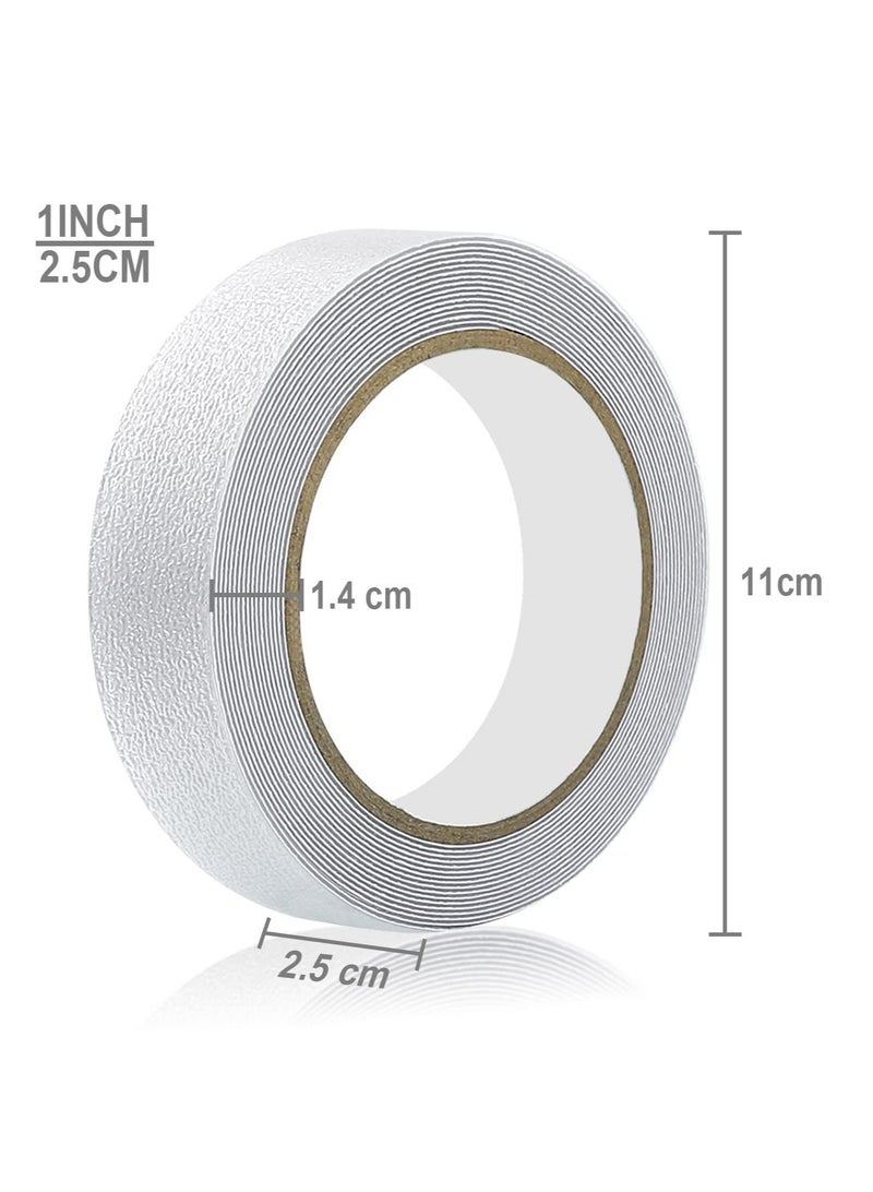 Zikra Anti Slip Tape Transparent, Heavy Duty Rubber Anti Slip Tape for Stairs Outdoor Indoor Waterproof Safety Non Skid Roll Stair Steps Traction Tread Staircases Grips Adhesive Non Slip - Image 5