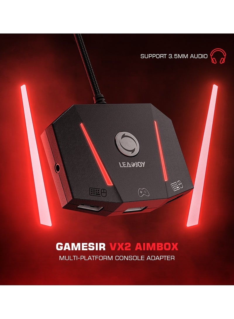 general Professional Game Console Adapter Converter LeadJoy VX2 AimBox Multi-platform Console Adapter Support PS4 PS5 Xbox One Nintendo Switch Xbox Series X - Image 2