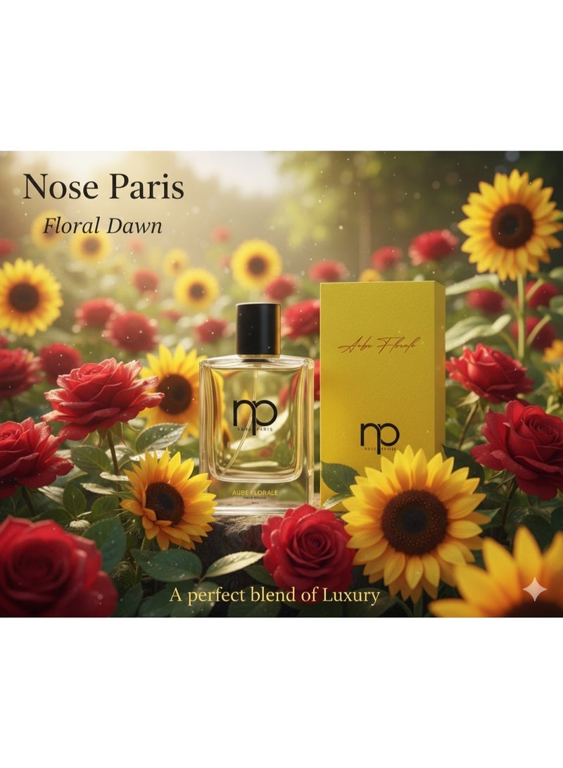 Nose Paris Aube Florale (Floral Dawn) for Women - Eau de Parfum, 50ml - Long Lasting Floral & Fruity Scent - Image 3