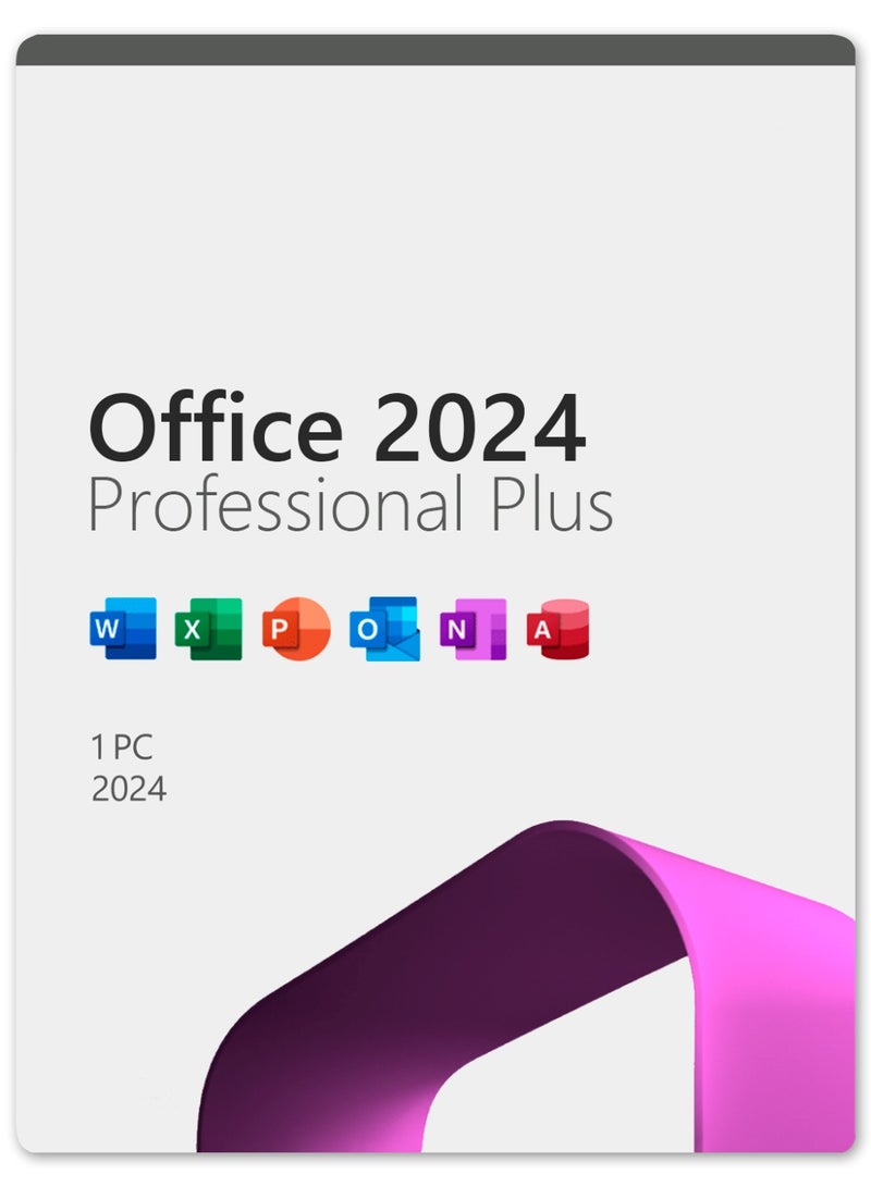 أوفيس مايكروسوفت أوفيس 2024 LTSC Professional Plus - مدى الحياة | ويندوز 10/11 | مفتاح رقمي | تفعيل عالمي