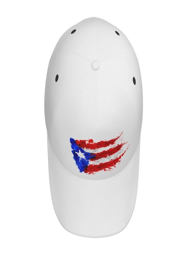 KKRMTUG Puerto Rico Flag Baseball Cap for Men Women, Fashion Adjustable Puerto Rico Hat Casual Trucker Hats Sun Visor Caps - Image 3