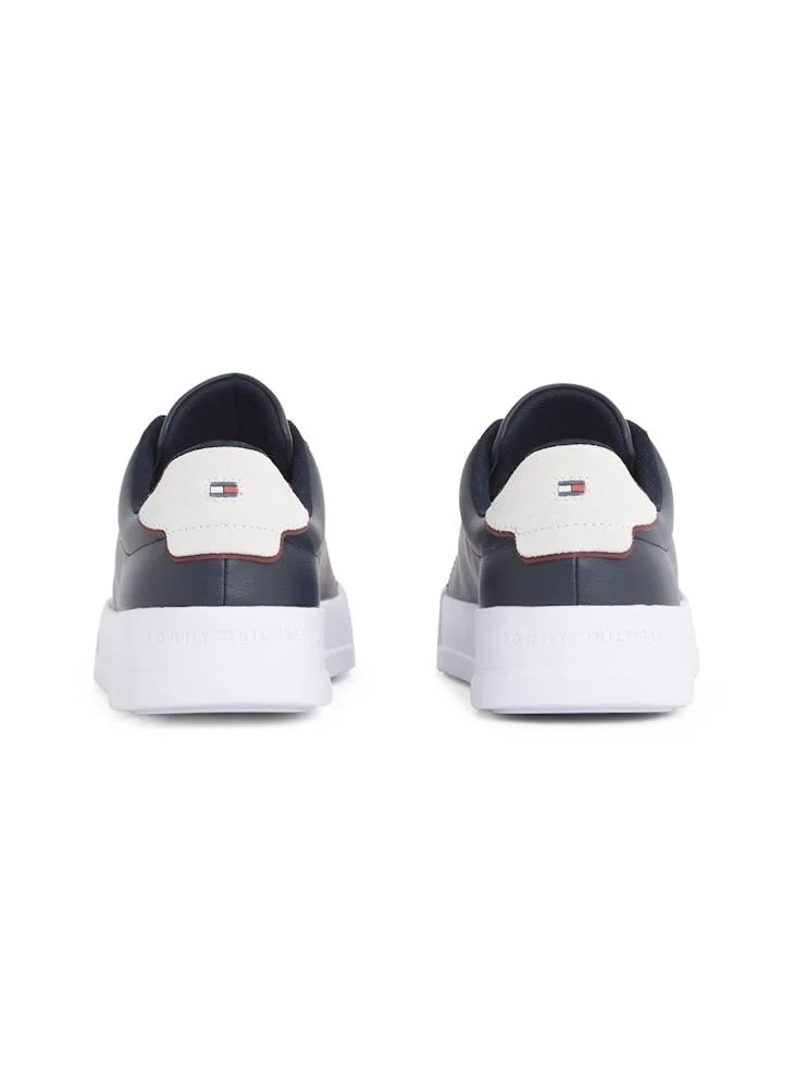 TOMMY HILFIGER COURT LEATHER TRAINERS