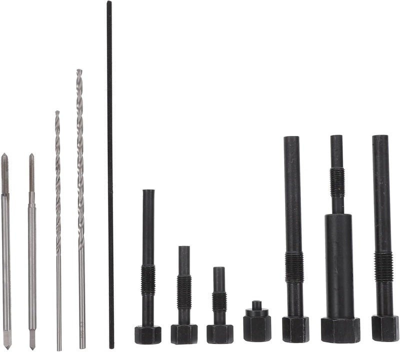 CHILDWEET Glow Plug Tool Kit with Thread Repair for Car Glow Plug Extraction and Damaged Electrode Removal Automotive Repair Equipment - Image 1