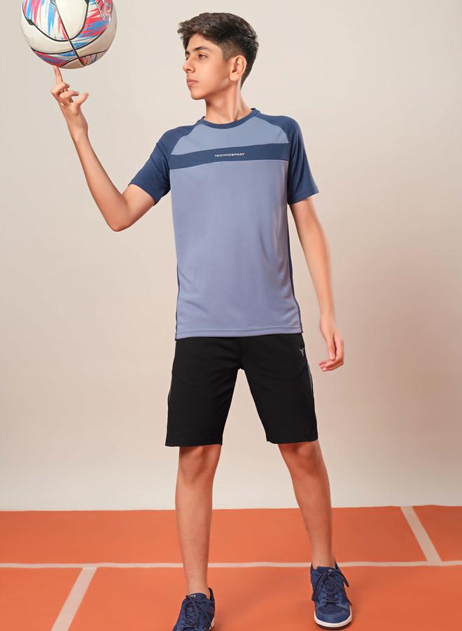 Technosport Technosport Color Block Elasticated Waistband Shorts - Image 5